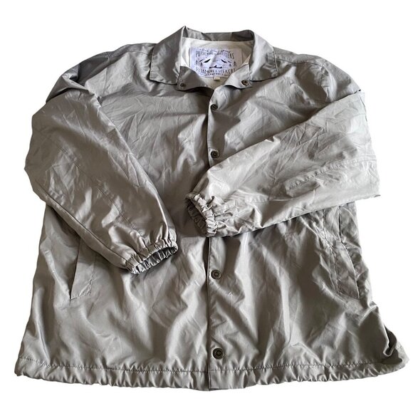 Poler Windbreaker Jacket Coat Mens L Camp Vibes Outdoor Outfitter Rain Gorpcore - Picture 3 of 14
